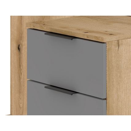 Σύνθεση εισόδου με καθρέφτη SVEN καφέ/γραφίτης