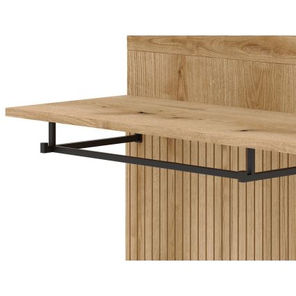 Σύνθετο εισόδου με καθρέφτη SVEN, καφέ/γραφίτης