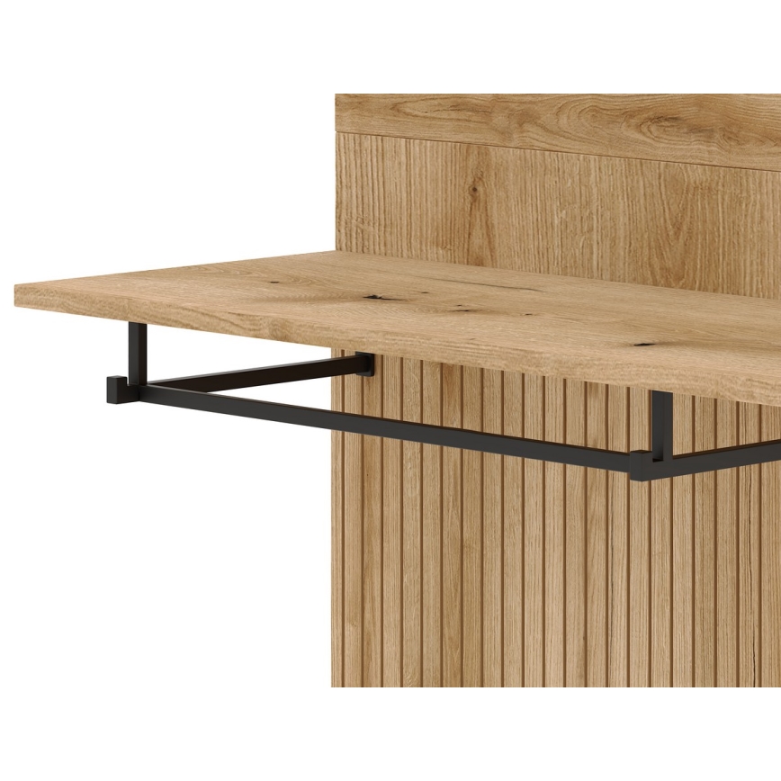 Σύνθετο εισόδου με καθρέφτη SVEN, καφέ/γραφίτης