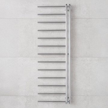 P.M.H. AP2C-L - Θερμαντικό σώμα-σκάλα μπάνιου APOLLO 219W 150 cm αριστερή/γυαλιστερό χρώμιο