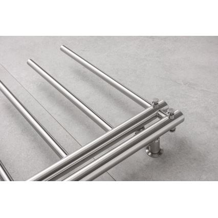 P.M.H. AP2C-L - Θερμαντικό σώμα-σκάλα μπάνιου APOLLO 219W 150 cm αριστερή/γυαλιστερό χρώμιο