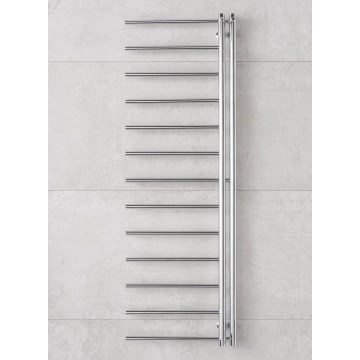 P.M.H. AP2C-L - Θερμαντικό σώμα-σκάλα μπάνιου APOLLO 219W 150 cm αριστερή/γυαλιστερό χρώμιο