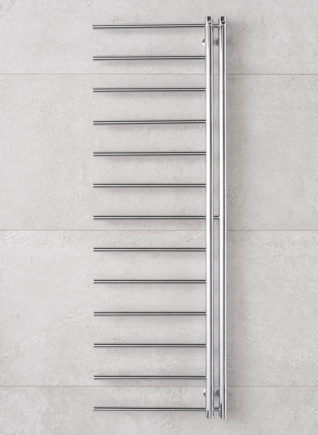 P.M.H. AP2C-L - Θερμαντικό σώμα-σκάλα μπάνιου APOLLO 219W 150 cm αριστερή/γυαλιστερό χρώμιο