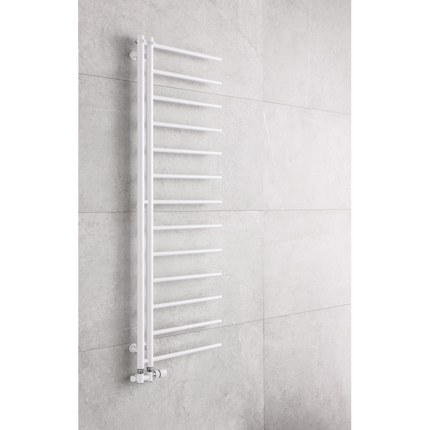 P.M.H. AP2W - Θερμαντικό σώμα-σκάλα μπάνιου APOLLO 346W 150 cm δεξιά/λευκό