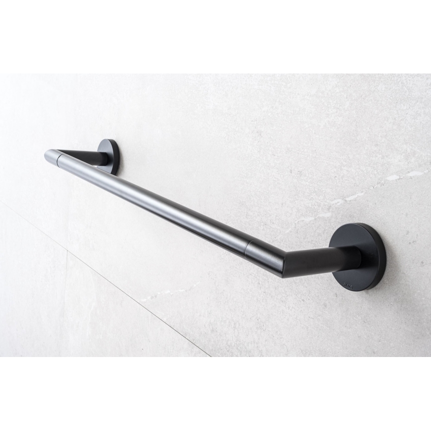 P.M.H. IN1B-R - Ηλεκτρικός στεγνωτήρας πετσετών INGA 17W/230V 85,9 cm IP44 δεξιά/μαύρη