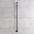 P.M.H. OL1B - Ηλεκτρική πετσετοκρεμάστρα OLE 24W/230V 170 cm IP44 μαύρη