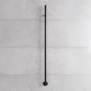 P.M.H. OL1B - Ηλεκτρική πετσετοκρεμάστρα OLE 24W/230V 170 cm IP44 μαύρη