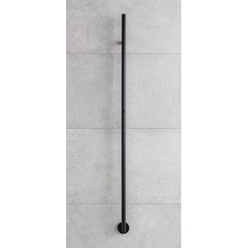 P.M.H. OL1B - Ηλεκτρική πετσετοκρεμάστρα OLE 24W/230V 170 cm IP44 μαύρη