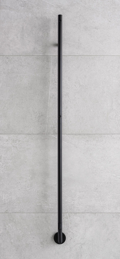 P.M.H. OL1B - Ηλεκτρική πετσετοκρεμάστρα OLE 24W/230V 170 cm IP44 μαύρη