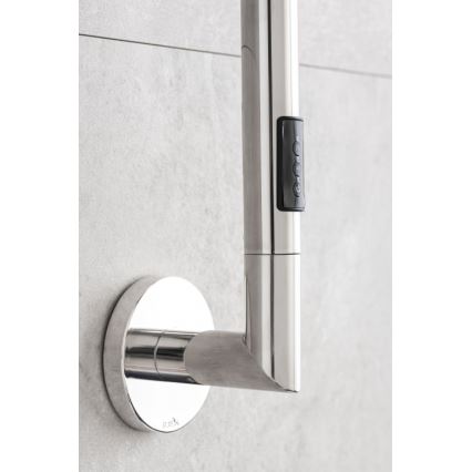 P.M.H. OL1SS - Ηλεκτρική πετσετοκρεμάστρα OLE 24W/230V 170 cm IP44 γυαλισμένο ανοξείδωτο ατσάλι