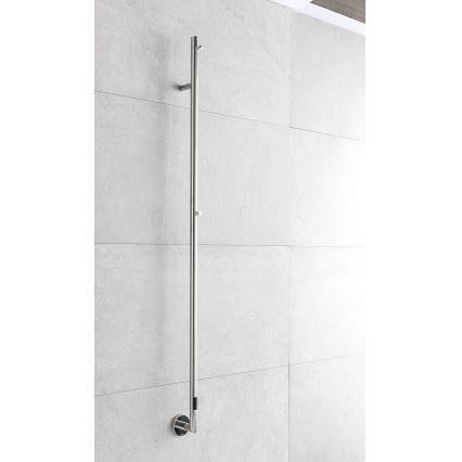 P.M.H. OL1SS - Ηλεκτρική πετσετοκρεμάστρα OLE 24W/230V 170 cm IP44 γυαλισμένο ανοξείδωτο ατσάλι