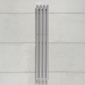 P.M.H. PX2C/4 - Θερμαντικό σώμα (σκάλα) για μπάνιο PLUTO X 350W 150 cm γυαλιστερό χρώμιο