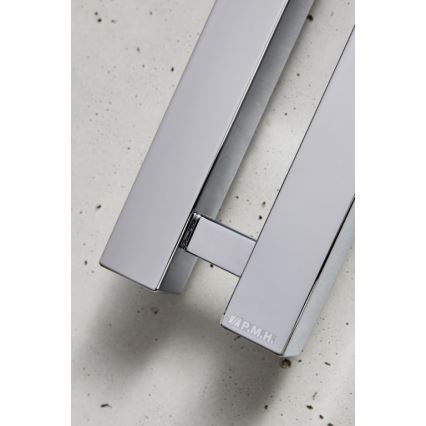 P.M.H. PX2C/4 - Θερμαντικό σώμα (σκάλα) για μπάνιο PLUTO X 350W 150 cm γυαλιστερό χρώμιο