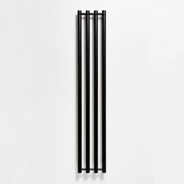 P.M.H. R2B - Πετσετοκρεμάστρα-θερμαντικό σώμα μπάνιου ROSENDAL 350W 150 cm μαύρο