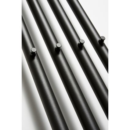 P.M.H. R2B - Πετσετοκρεμάστρα-θερμαντικό σώμα μπάνιου ROSENDAL 350W 150 cm μαύρο