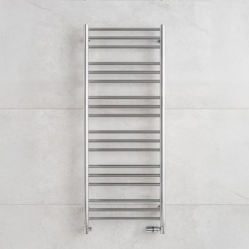 P.M.H. SN4C - Θερμαντικό πετσετών μπάνιου SORANO 470W 121 cm γυαλιστερό χρώμιο