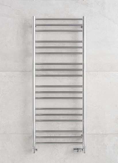 P.M.H. SN4C - Θερμαντικό πετσετών μπάνιου SORANO 470W 121 cm γυαλιστερό χρώμιο