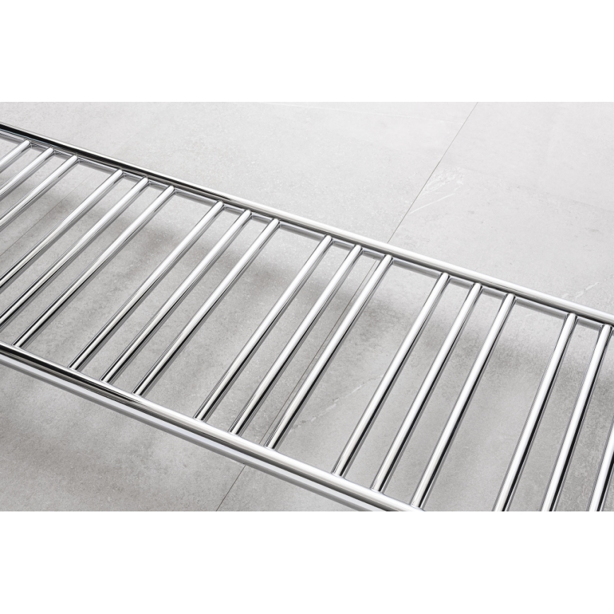 P.M.H. SN4C - Θερμαντικό πετσετών μπάνιου SORANO 470W 121 cm γυαλιστερό χρώμιο