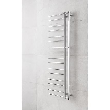 P.M.H. T2C-L - Πετσετοκρεμάστρα‑θερμαντικό σώμα THEIA 352W 154 cm αριστερή/γυαλιστερό χρώμιο