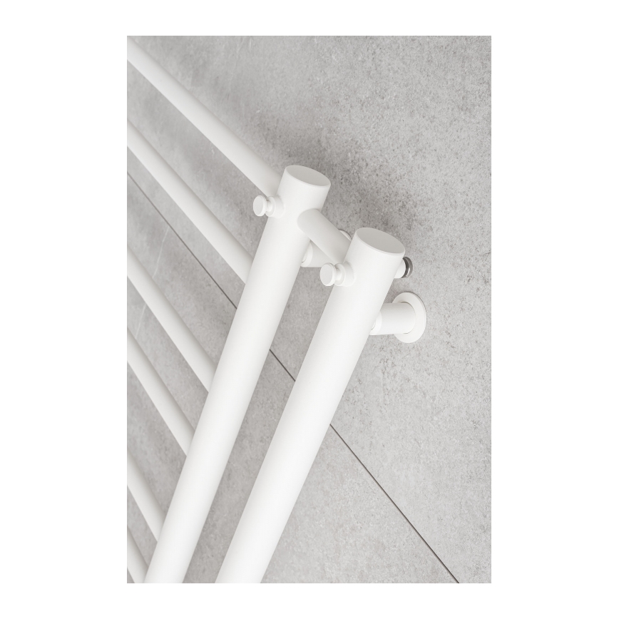 P.M.H. T2W-L - Θερμαντικό σώμα-σκάλα μπάνιου THEIA 352W 154 cm αριστερό/λευκό