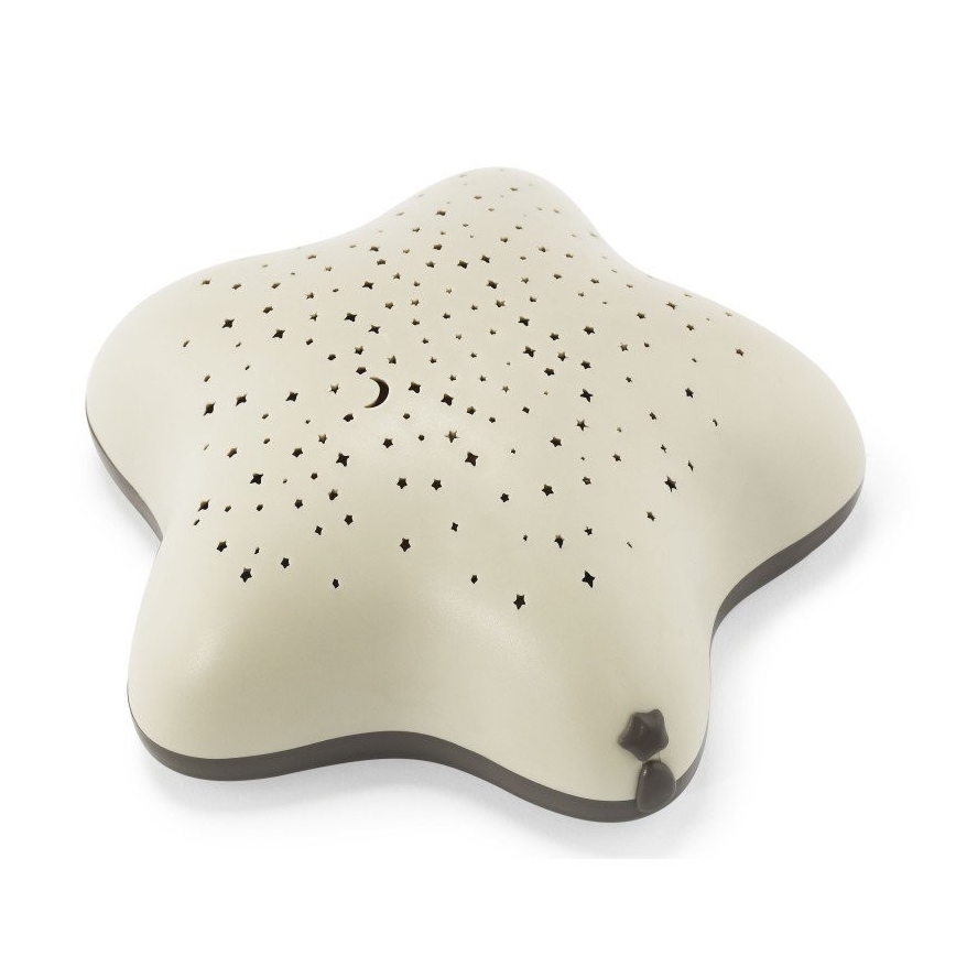 PABOBO - Προτζέκτορας με μελωδία STAR 3xAA μπεζ