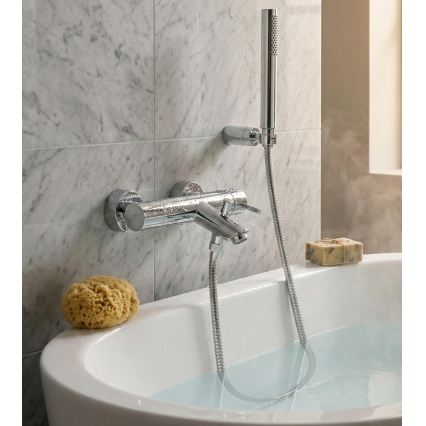 Paffoni - Σετ μπανιέρας LIGHT γυαλιστερό χρώμιο