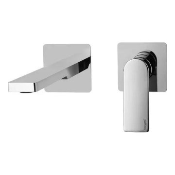 Paffoni - Εντοιχιζόμενη μπαταρία νιπτήρα TANGO σε γυαλιστερό χρώμιο