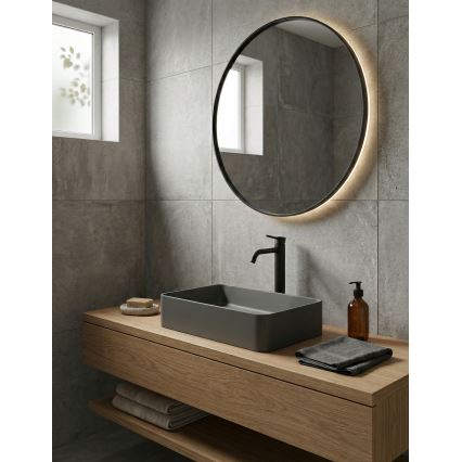 Paffoni - Μπαταρία νιπτήρα LIGHT μαύρη