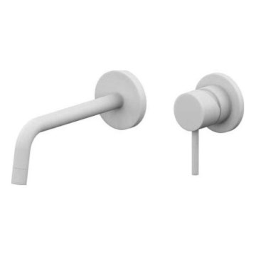 Paffoni - Μπαταρία νιπτήρα για εντοιχισμένη εγκατάσταση LIGHT λευκή