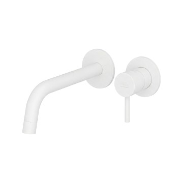 Paffoni - Μπαταρία νιπτήρα για εντοιχιζόμενη εγκατάσταση LIGHT, ματ λευκό