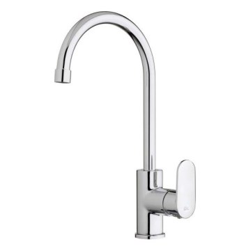 Paffoni - Μπαταρία νεροχύτη CANDY σε γυαλιστερό χρώμιο