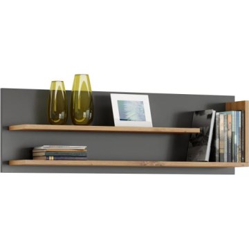 Ράφι FRED ανθρακί/δρυς artisan