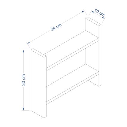 Ράφι KOREN σε ανθρακί