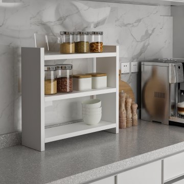 Ράφι κουζίνας COSMIC 44x10 cm λευκό