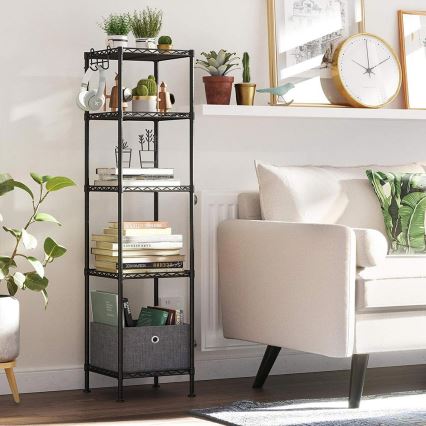 Ράφι METRO σε μαύρο χρώμα