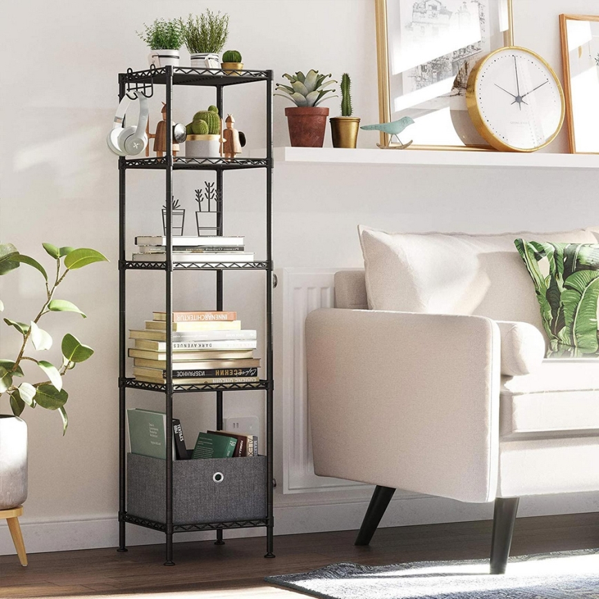 Ράφι METRO σε μαύρο χρώμα