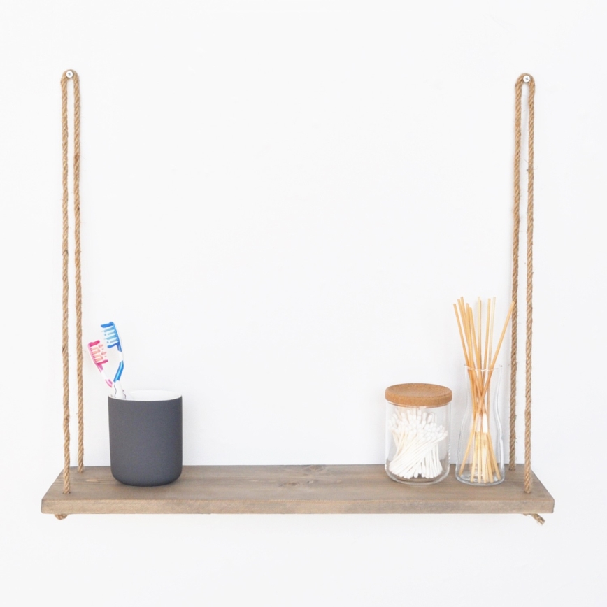 Ράφι τοίχου 13x60 cm έλατο