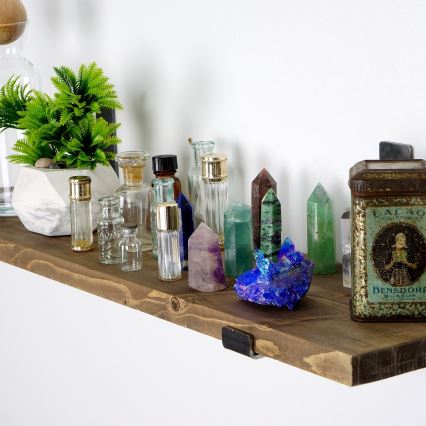 Ράφι τοίχου 16x60 cm έλατο