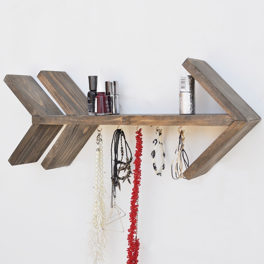 Ράφι τοίχου RAF 20x52 cm έλατο