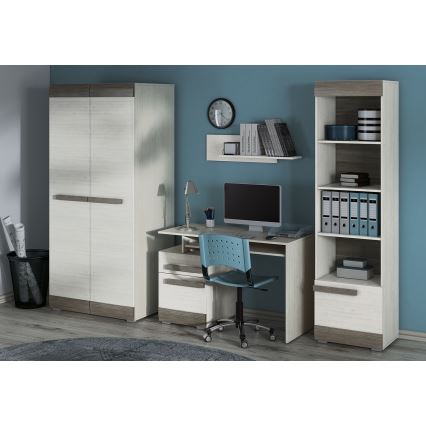 Ράφι τοίχου SARPA 23x92 cm λευκό