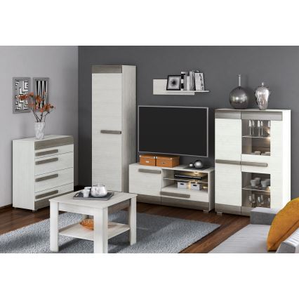 Ράφι τοίχου SARPA 23x92 cm λευκό