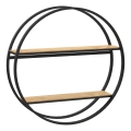 Ράφι τοίχου SHELF διάμετρος 62,5 cm δρυς
