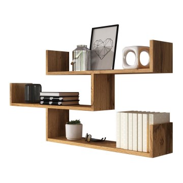 Ράφι τοίχου TRIO 55x119 cm wotan δρυς