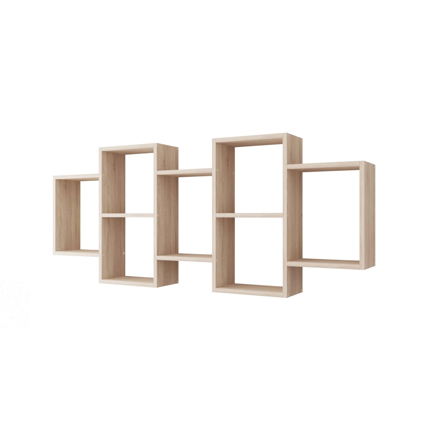 Ράφι τοίχου TRIO 65x161 cm sonoma δρυς