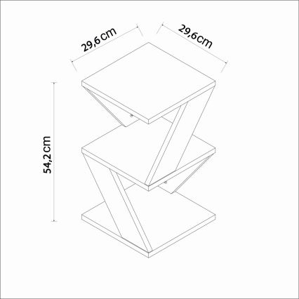 Ράφια ALVINA μαύρα