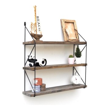 Ραφιέρα τοίχου 60x55 cm έλατο