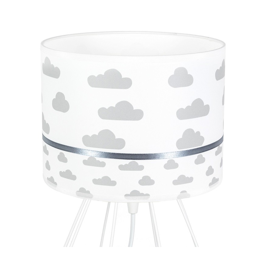 Παιδική λάμπα PIKKI 1xE27/60W/230V γκρι