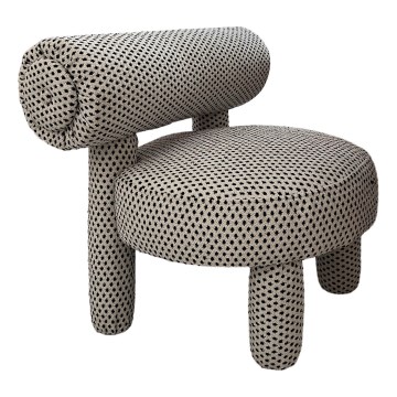 Παιδική πολυθρόνα MAVI σε μπεζ/μαύρο