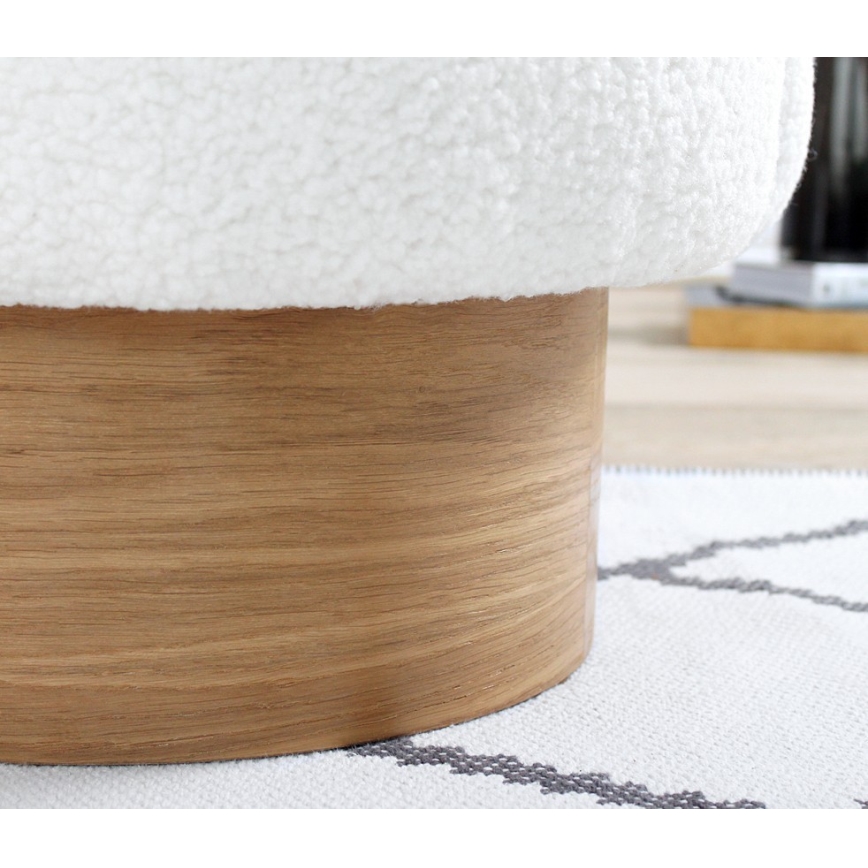 Παιδική πολυθρόνα RIKI 40x47 cm λευκή