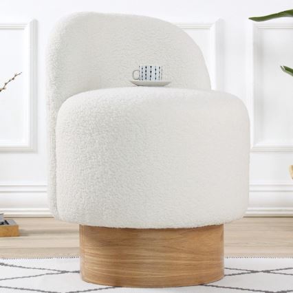 Παιδική πολυθρόνα RIKI 40x47 cm λευκή